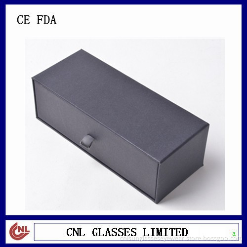 Fashion hard case drawer sunglasse case with custom logo